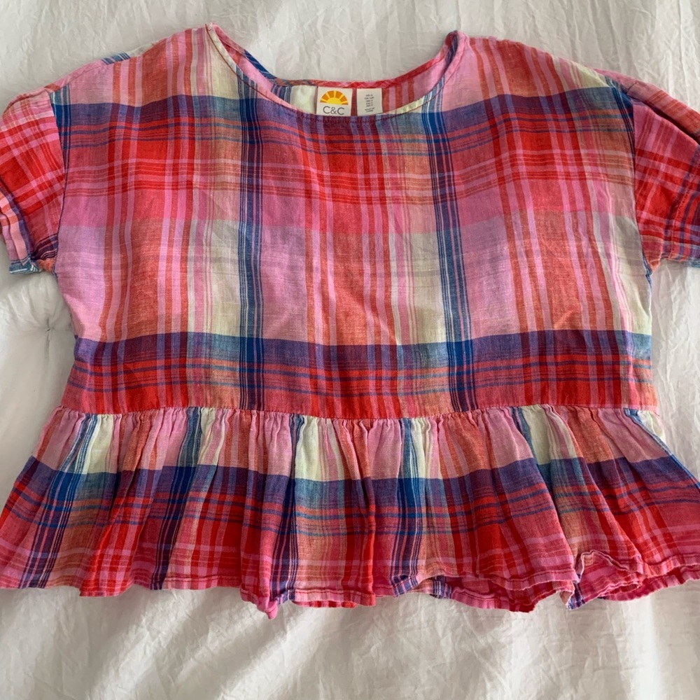 Striped crop top